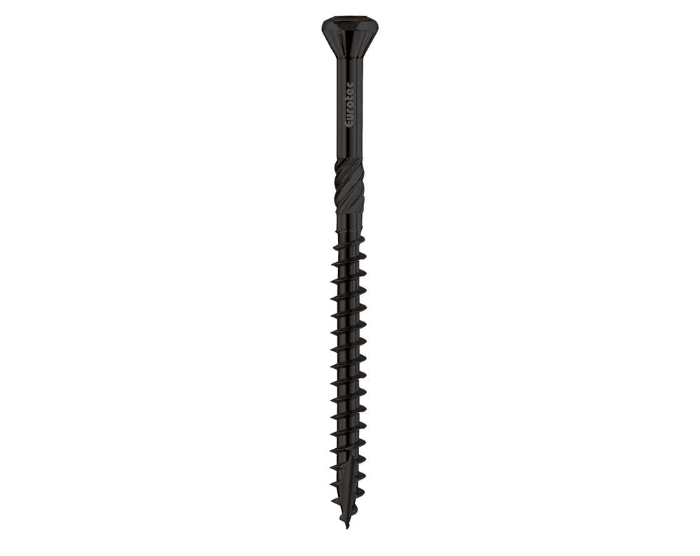 Hapatec, schwarz Paneelbefestiger Hartholz, Edelstahl gehärtet, schwarz