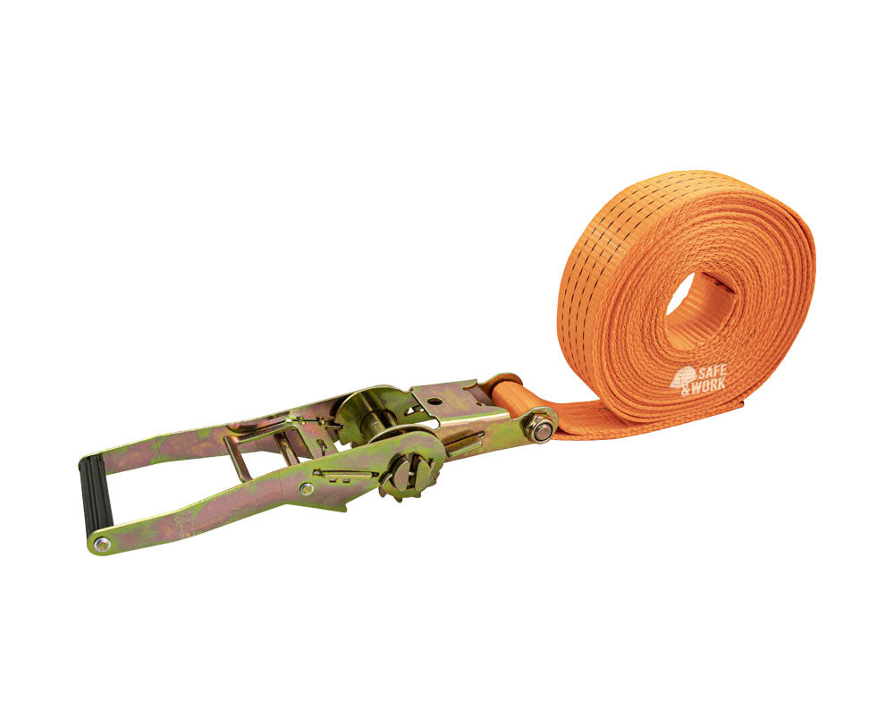 Zurrgurt mit Ratsche 8 m x 50 mm PES-Gurtband