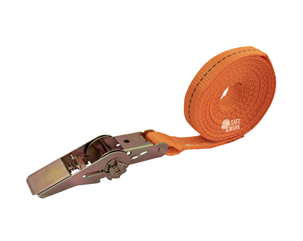 Zurrgurt mit Ratsche 5 m x 25 mm PES-Gurtband