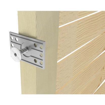 Flechtzaunbeschlag-Set