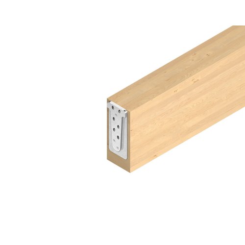 Magnus L Aluminium-Holzverbinder für Haupt-Nebenträger-Anschlüsse