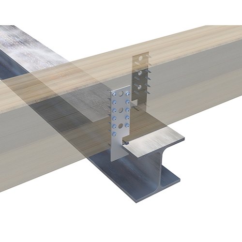 T-Träger Anker Speziell für Verbindungen von Holzträgern an Strahlträgern